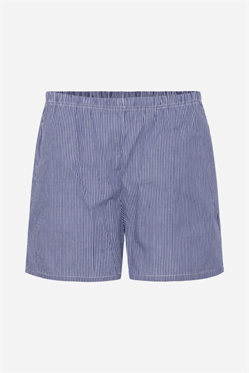 Grunt Ledi Pin Shorts - Marinblå / Vit